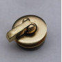 Застежка поворотная для сумки 28 мм Латунь