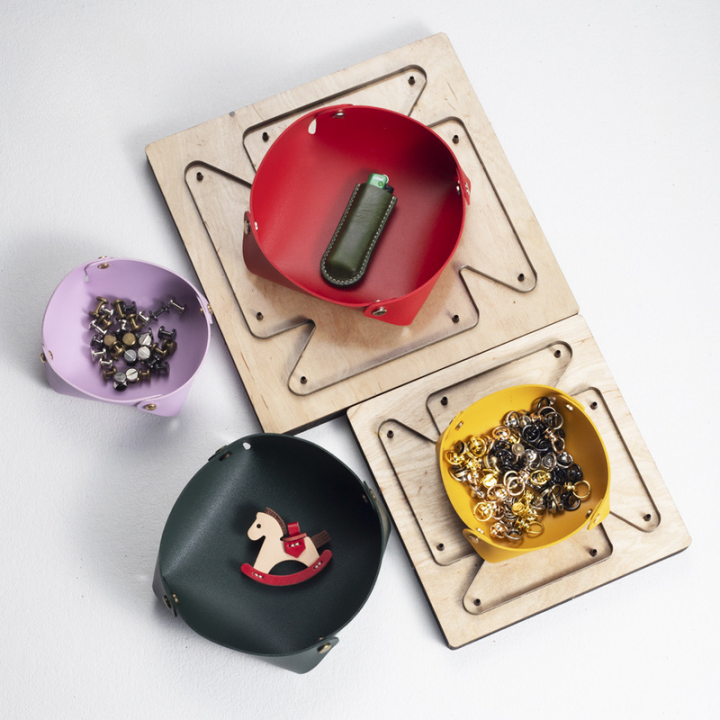 Штанцформы (вырубные штампы) для кожаной коробки