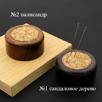 Игольница из ценных пород дерева