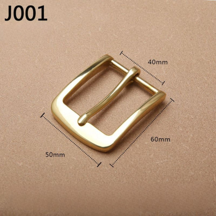 Пряжка 39 мм латунная Золото арт. J001
