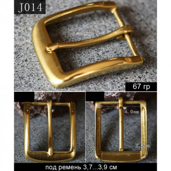Пряжка 40 мм латунная Золото арт. J014