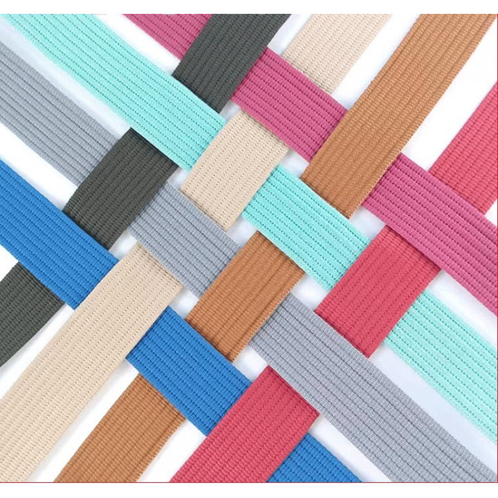 Лента ременная стропа 38 мм толщ. 2 мм "Лапша" хлопок