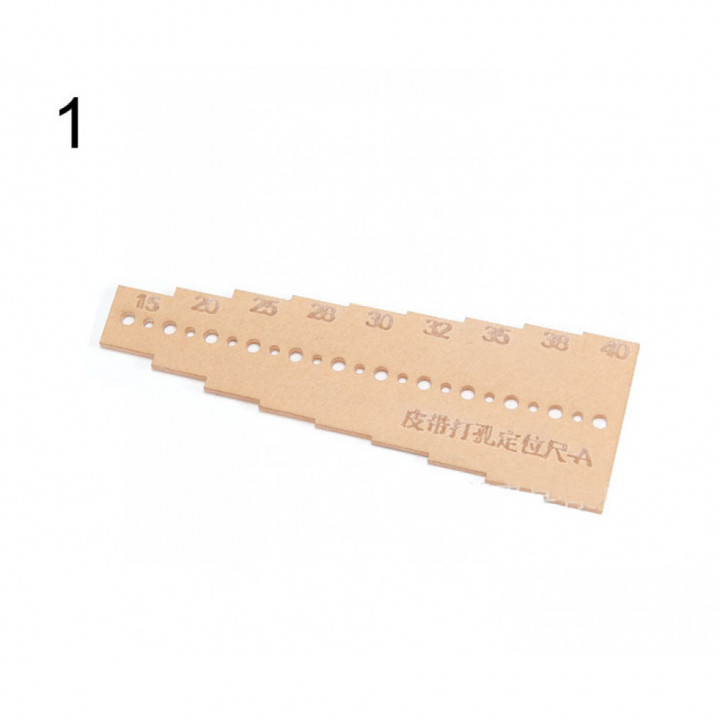 Шаблон для ремней №1