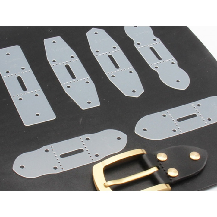 Шаблон-лекало для изготовления шлёвки ремня 25 мм