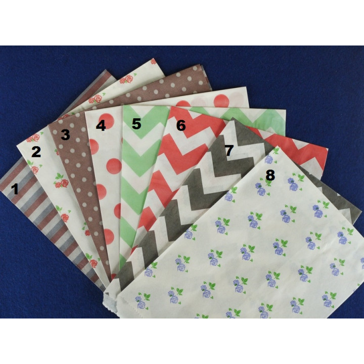 Крафт пакеты плоские 13 х 18 см